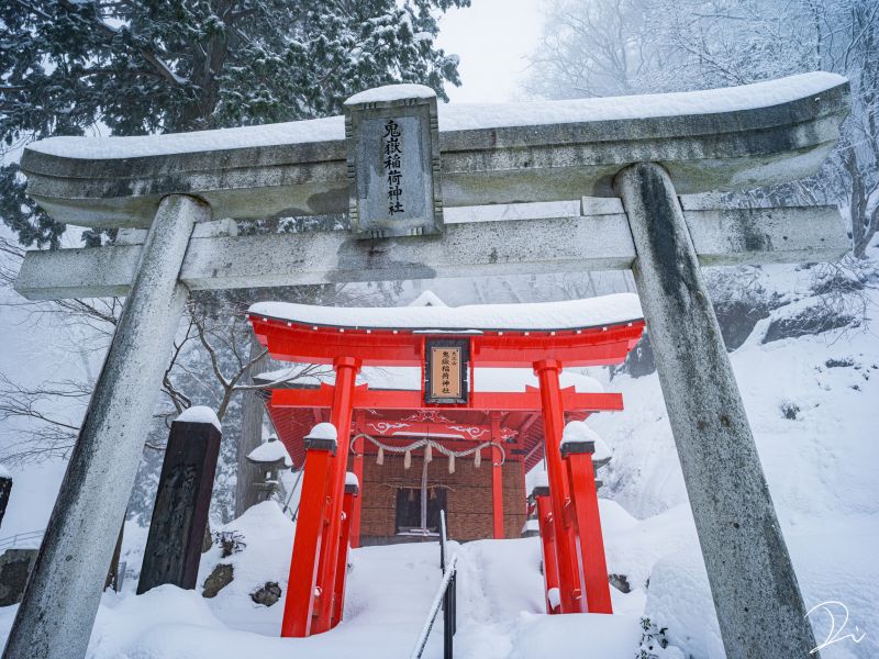 Đền Thần đạo mùa đông